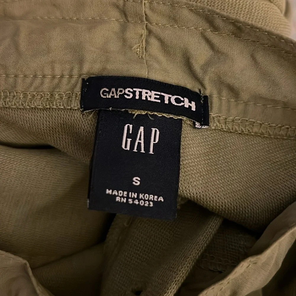 Gap Stretch earth sage green capri pants S - Picture 10 of 11